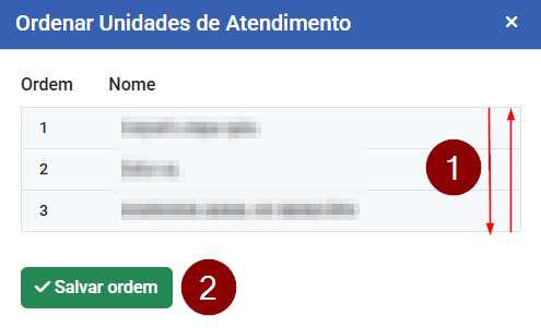 Ordenar-Unidade-De-Atendimento